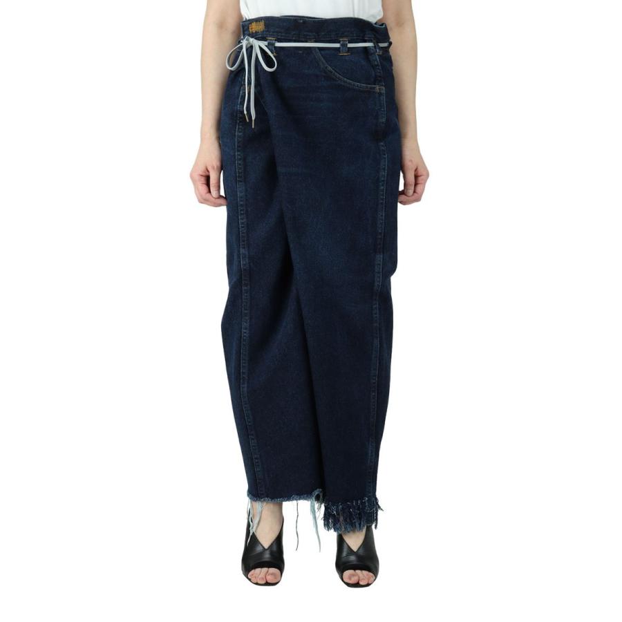 VINTAGE REWORK BIGGY PANTS -BLUE Ssize-17 Maison Eureka(メゾンエウレカ) | MAISON EUREKA