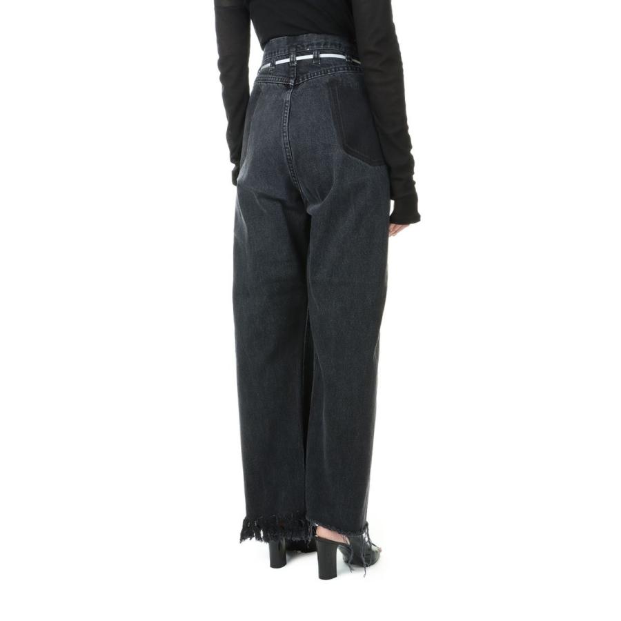 VINTAGE REWORK BIGGY PANTS -BLACK Ssize-17 Maison Eureka-Women-(メゾンエウレカ) | MAISON EUREKA | 02