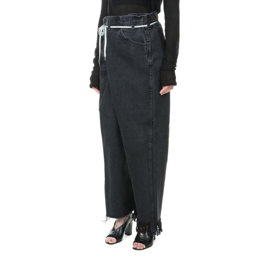 【P5倍 / SALE】VINTAGE REWORK BIGGY PANTS -BLACK Ssize-19 Maison Eureka-Women-(メゾンエウレカ) | MAISON EUREKA | 01