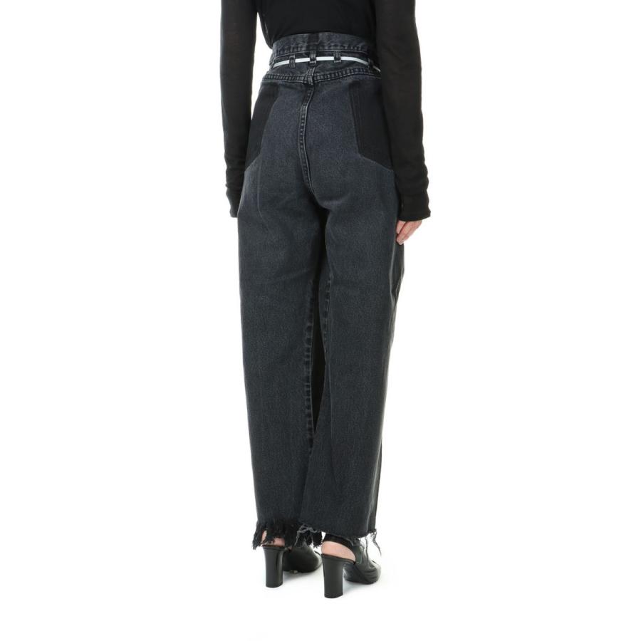 【P5倍 / SALE】VINTAGE REWORK BIGGY PANTS -BLACK Ssize-19 Maison Eureka-Women-(メゾンエウレカ) | MAISON EUREKA | 02