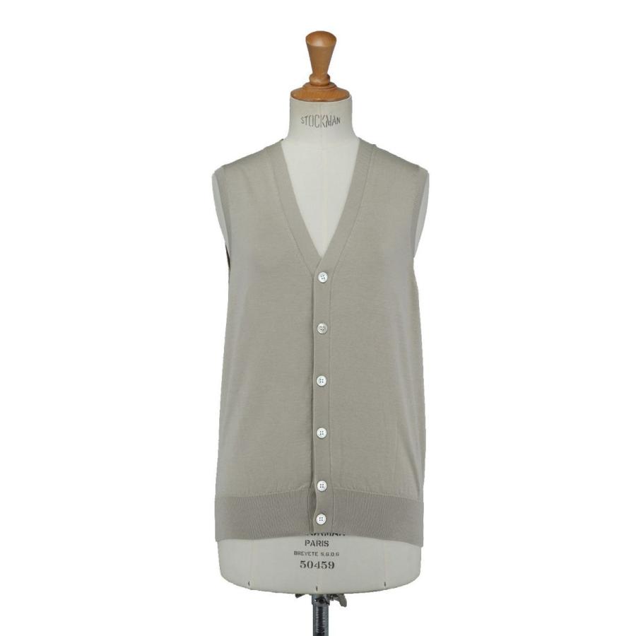 Cotton Vest -BEIGE(SL5S-179) SLOANE(スローン) | SLOANE