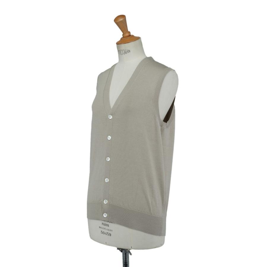 Cotton Vest -BEIGE(SL5S-179) SLOANE(スローン) | SLOANE | 01