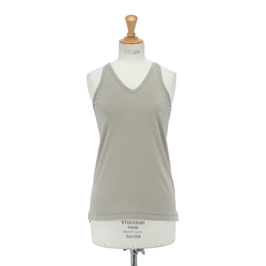 【P5倍 / SALE】V-NECK AMERICAN SLEEVE -BEIGE(21SCT-#725L) Jane Smith(ジェーンスミス) | 