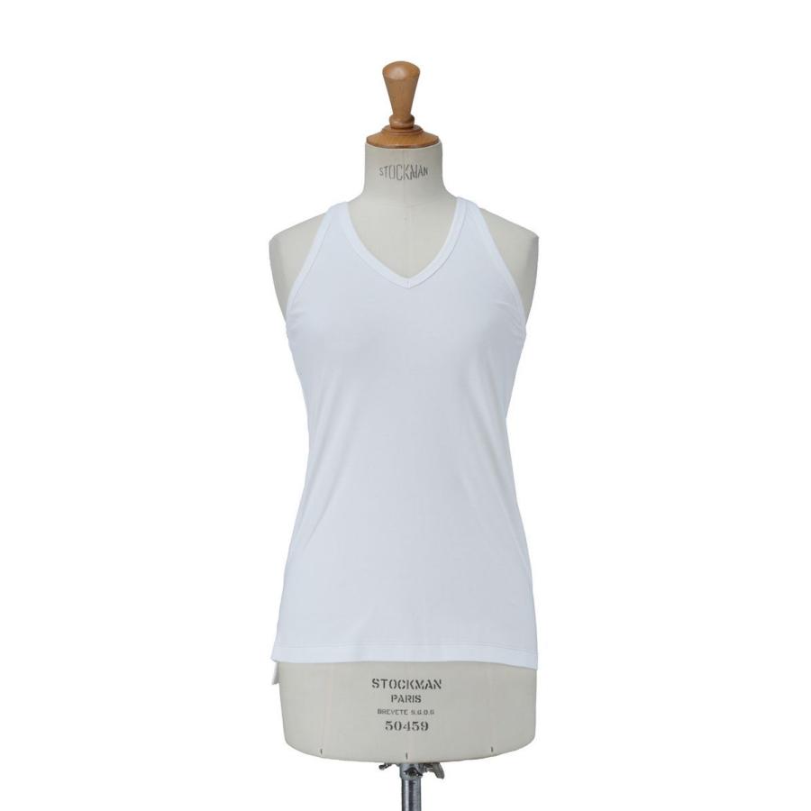 【P5倍 / SALE】V-NECK AMERICAN SLEEVE -WHITE(21SCT-#725L) Jane Smith(ジェーンスミス) | 