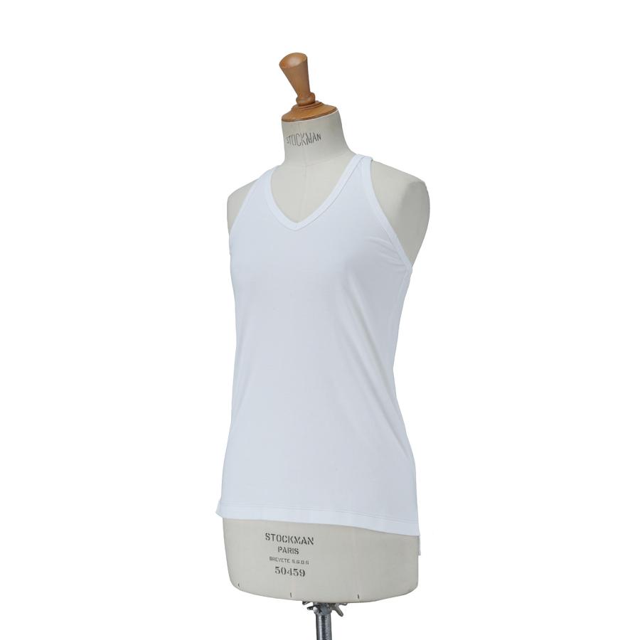 【P5倍 / SALE】V-NECK AMERICAN SLEEVE -WHITE(21SCT-#725L) Jane Smith(ジェーンスミス) |  | 01