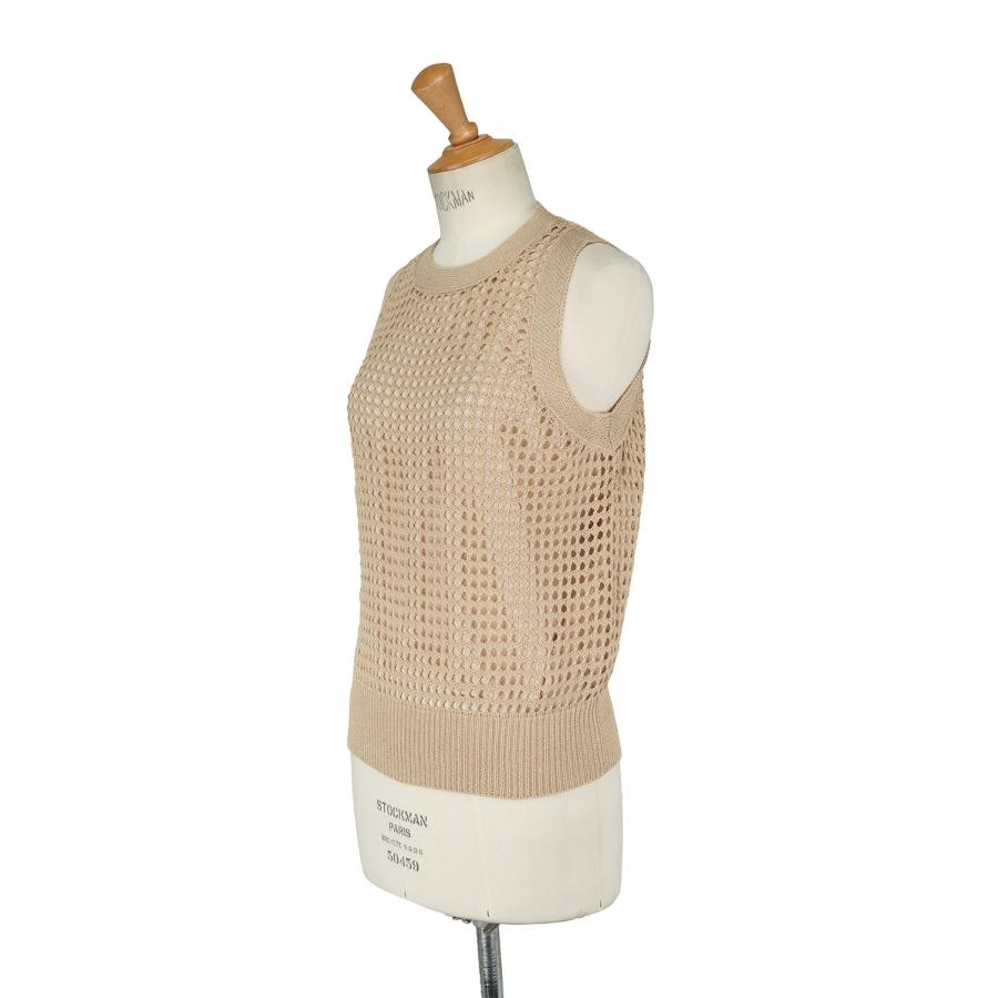 【SALE】TODAYFUL トゥデイフル  Mesh Knit Tops -BEIGE(12110501) | TODAYFUL | 01
