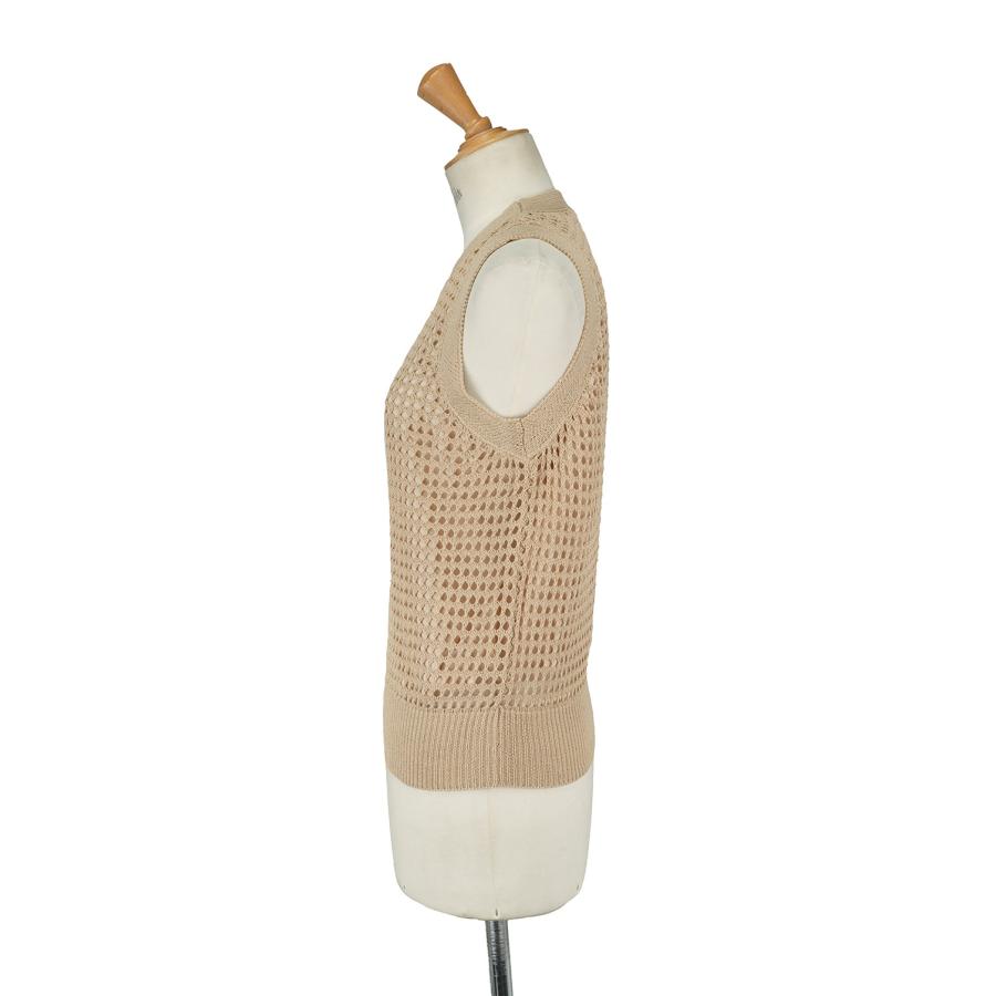 【SALE】TODAYFUL トゥデイフル  Mesh Knit Tops -BEIGE(12110501) | TODAYFUL | 02