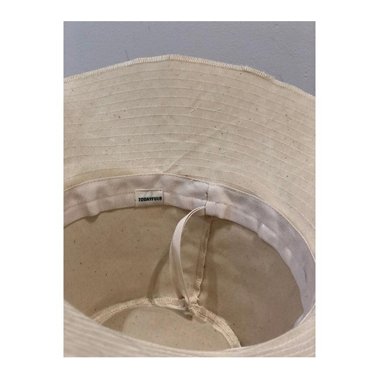 【SALE】TODAYFUL トゥデイフル  Paraffin Bucket Hat-ECRU(12111028 ) | TODAYFUL | 06