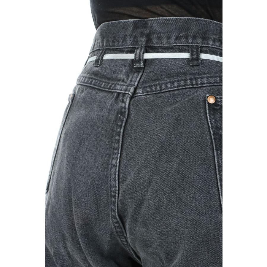 【P5倍 / SALE】VINTAGE REWORK BIGGY PANTS -BLACK Ssize-22 (017) Maison Eureka-Women-(メゾンエウレカ) | MAISON EUREKA | 04