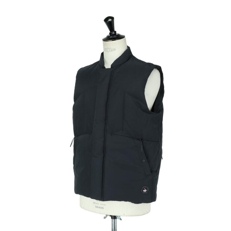 16時までのご注文で最短翌日発送】【30%OFF】FLAP DOWN VEST - BLACK