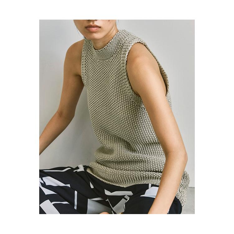 TODAYFUL トゥデイフル  Line Knit Tanktop-NATURAL(12110523)(R) | TODAYFUL | 04