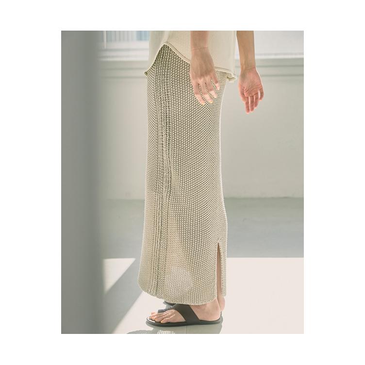 【SALE】TODAYFUL トゥデイフル  Line Knit Skirt-NATURAL(12110804)(R) | TODAYFUL | 11
