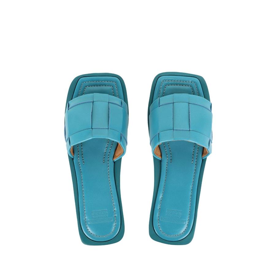 【P5倍 / SALE】RANDOM MESH SANDAL -EMERALD BLUE (313) Maison Eureka(メゾンエウレカ) | MAISON EUREKA | 04