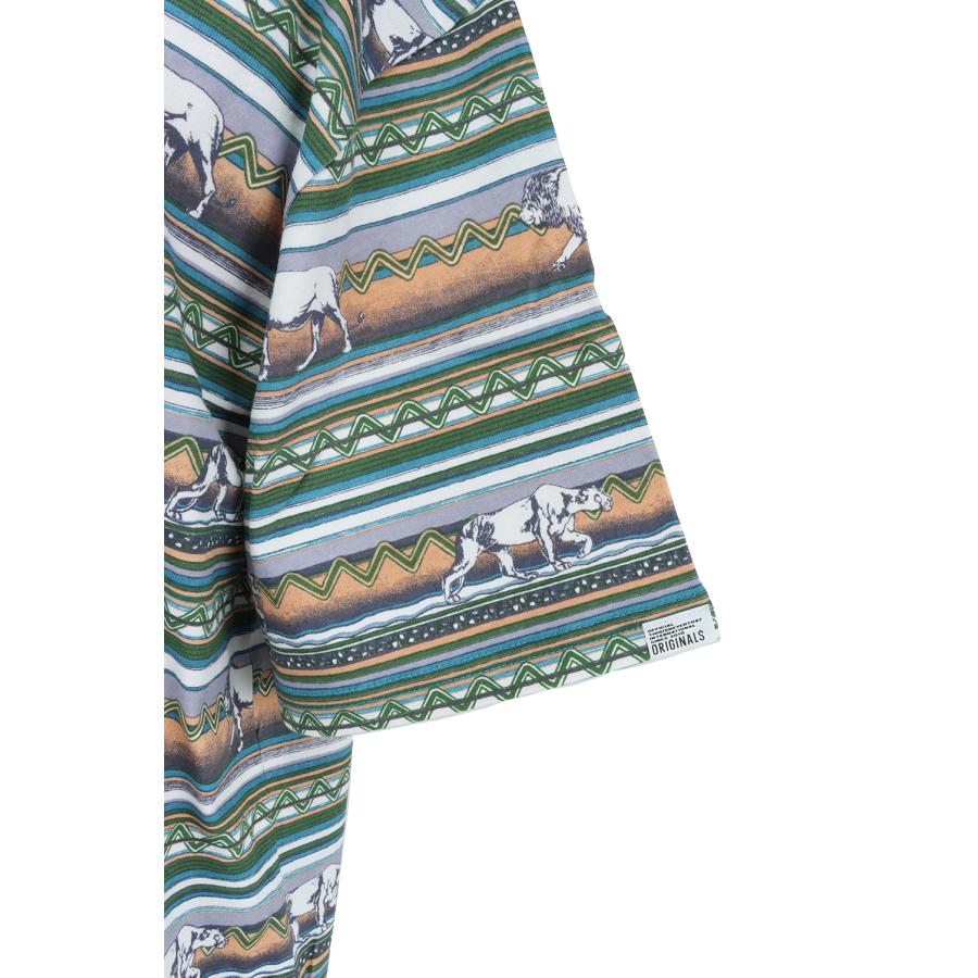 【P5倍】Printed LION Stripe Tee/Blue(TN21STS036) Thisisneverthat(ディスイズネバーザット) |  | 03