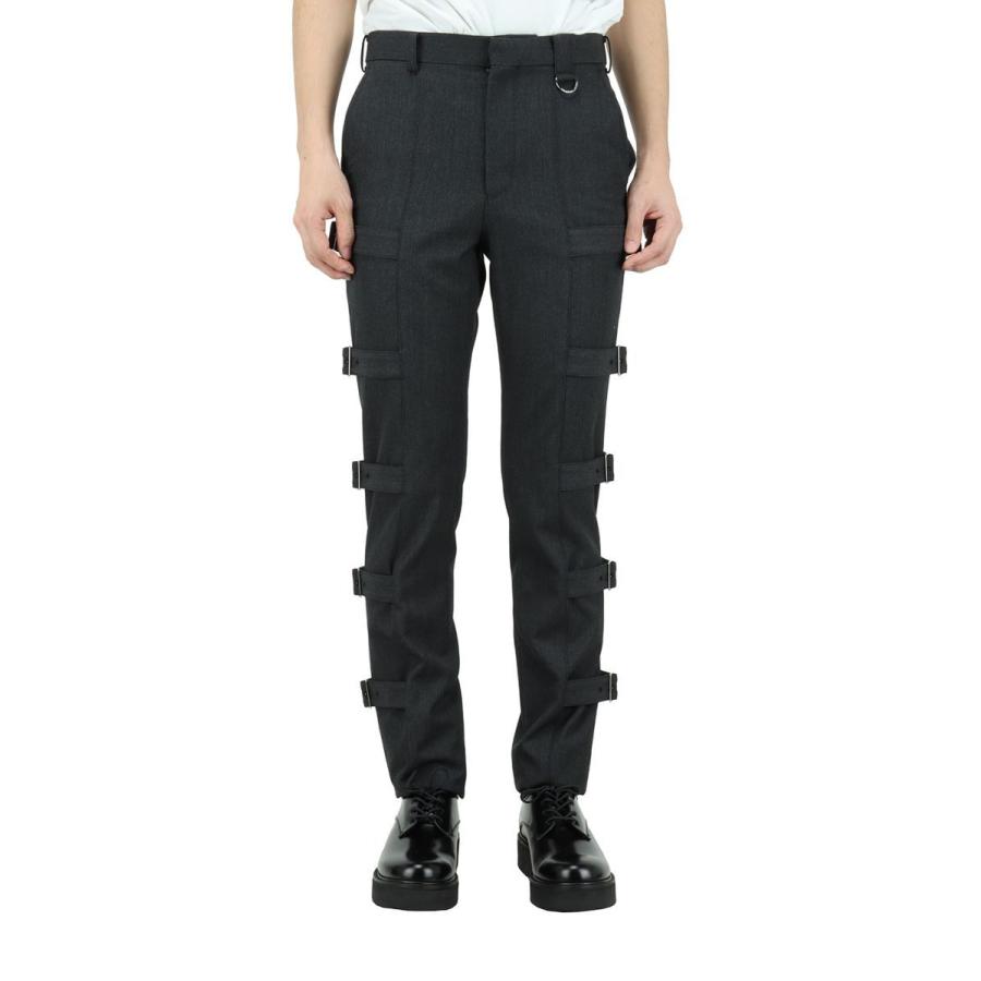 BONDAGE TROUSERS(2B008-0121-02)-GREY- John Lawrence Sullivan(ジョンローレンスサリバン) | JOHN LAWRENCE SULLIVAN | 01