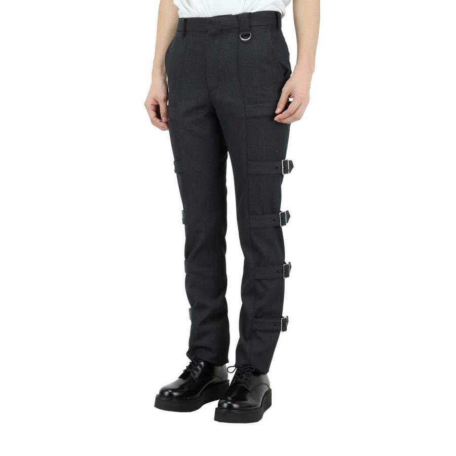 JOHN LAWRENCE SULLIVAN / BONDAGE TROUSERS/ストレートパンツ/46/ウール/BLK/2B008-0121-02 JOHN LAWRENCE SULLIVAN（ジョン ローレンス サリバン） 【SALE