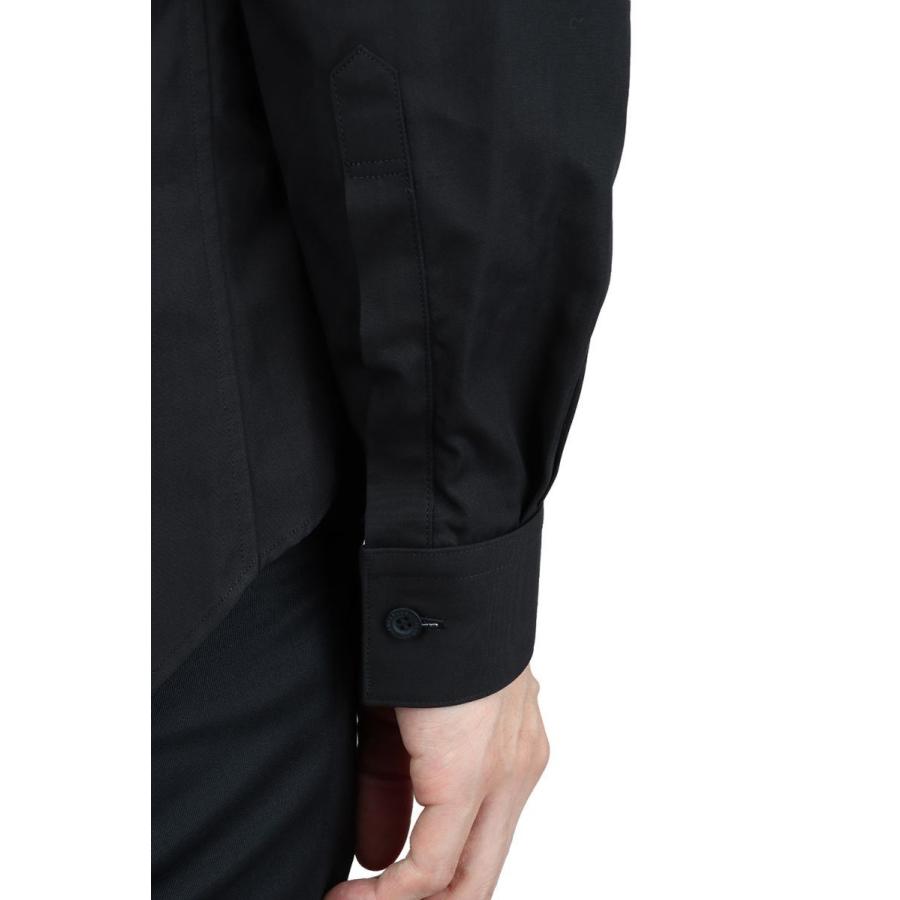 【P5倍 / SALE】LAYERED SHIRT(3B001-0221-16)-BLACK- John Lawrence Sullivan(ジョンローレンスサリバン) | JOHN LAWRENCE SULLIVAN | 05