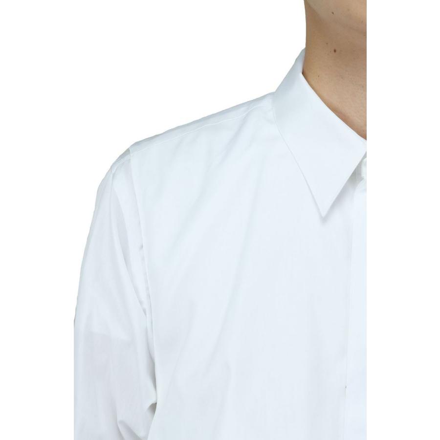 【P5倍 / SALE】LAYERED SHIRT(3B001-0221-16)-WHITE- John Lawrence Sullivan(ジョンローレンスサリバン) | JOHN LAWRENCE SULLIVAN | 03