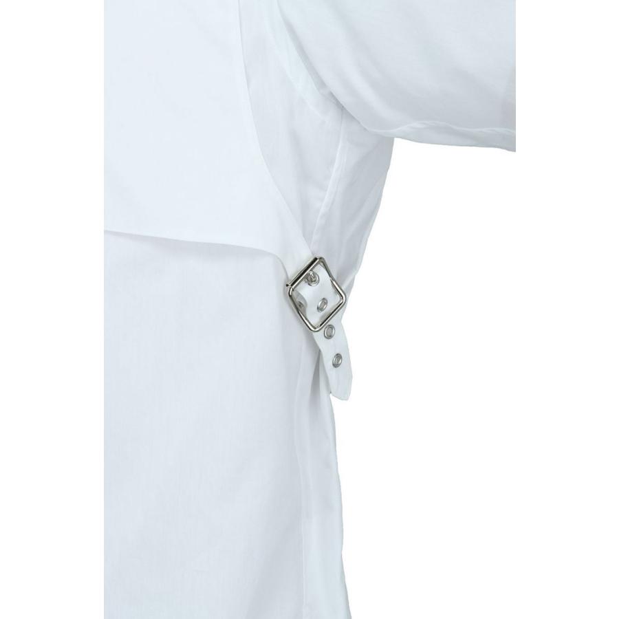 【P5倍 / SALE】LAYERED SHIRT(3B001-0221-16)-WHITE- John Lawrence Sullivan(ジョンローレンスサリバン) | JOHN LAWRENCE SULLIVAN | 04