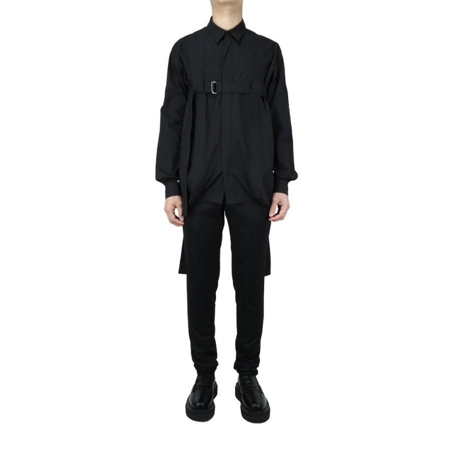 【P5倍 / SALE】BONDAGE SHIRT(3B003-0221-51)-BLACK- John Lawrence Sullivan(ジョンローレンスサリバン) | JOHN LAWRENCE SULLIVAN | 06