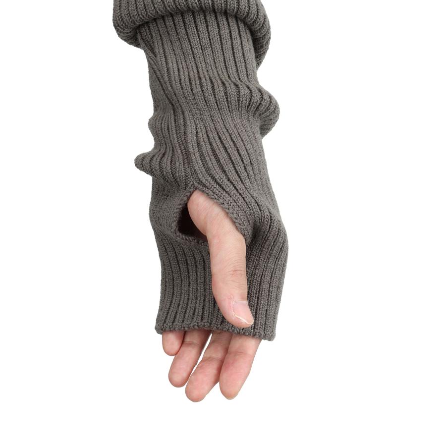 【P5倍】SHOULDER PAD KNIT SWEATER(4B001-0121-38)-BEIGE- John Lawrence Sullivan(ジョンローレンスサリバン) | JOHN LAWRENCE SULLIVAN | 04