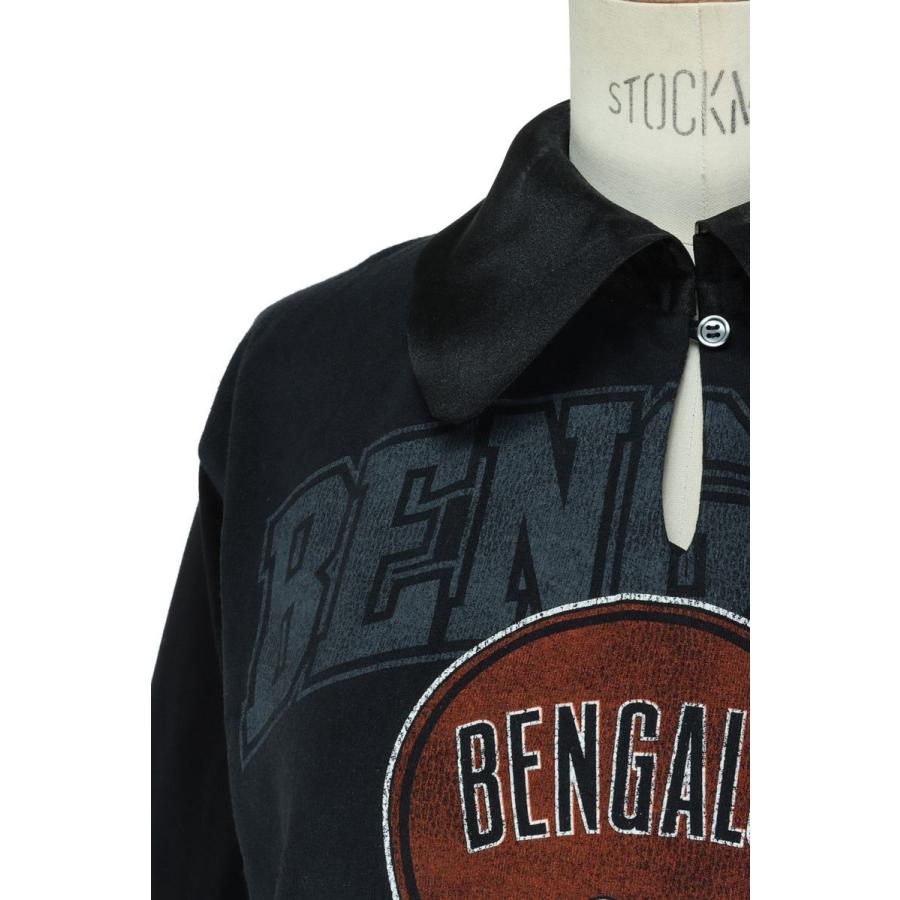 【P5倍 / SALE】Organdy Collar T Long -BLACK  L-size-2 (SR-21AW-29) SREU(スリュー) |  | 03