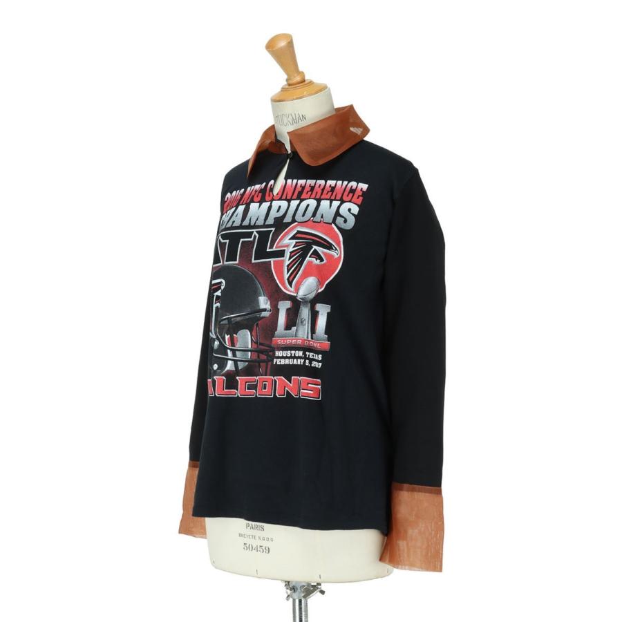 【P5倍 / SALE】Organdy Collar T Long  -BROWN M-size-2  (SR-21AW-29) SREU(スリュー) |  | 01