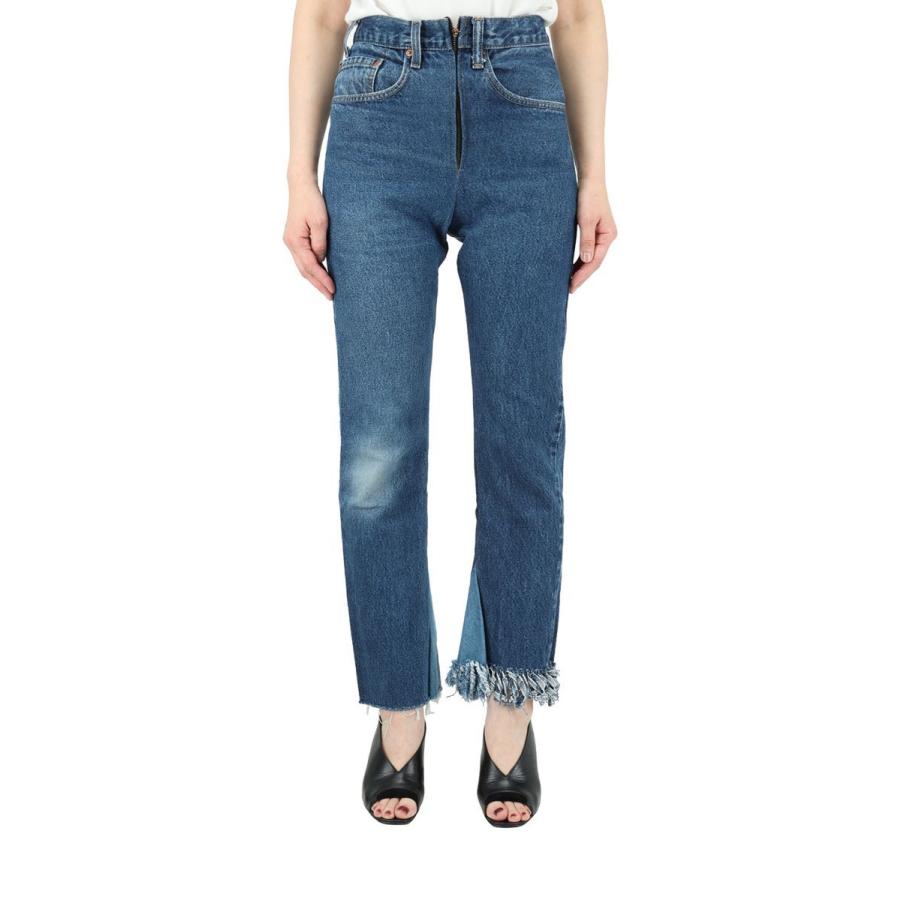 circa make fringe flare denim pants-Blue26size(ccbs-02) 77circa(ナナナナサーカ) | 77circa