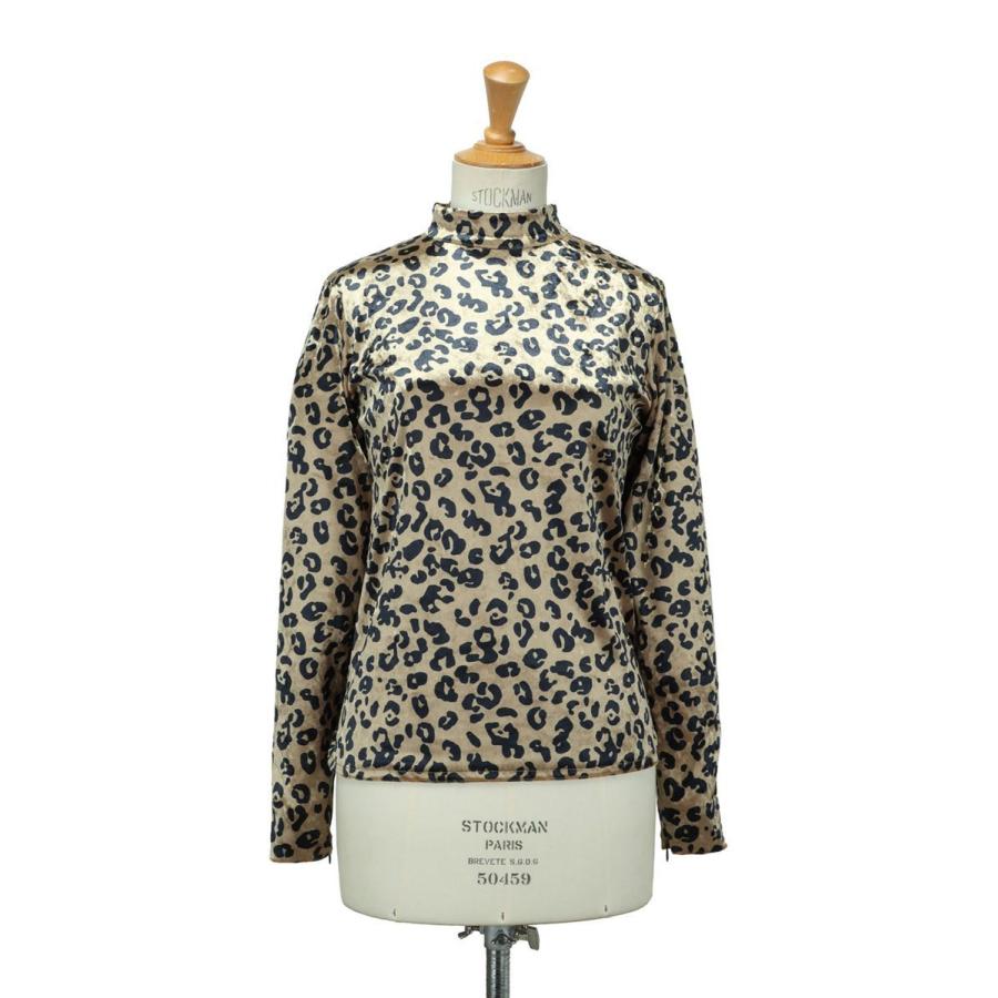 【SALE / 80%OFF】crash velor turtle top-Leopard /Brown-(cc21aw-07) 77circa(ナナナナサーカ)