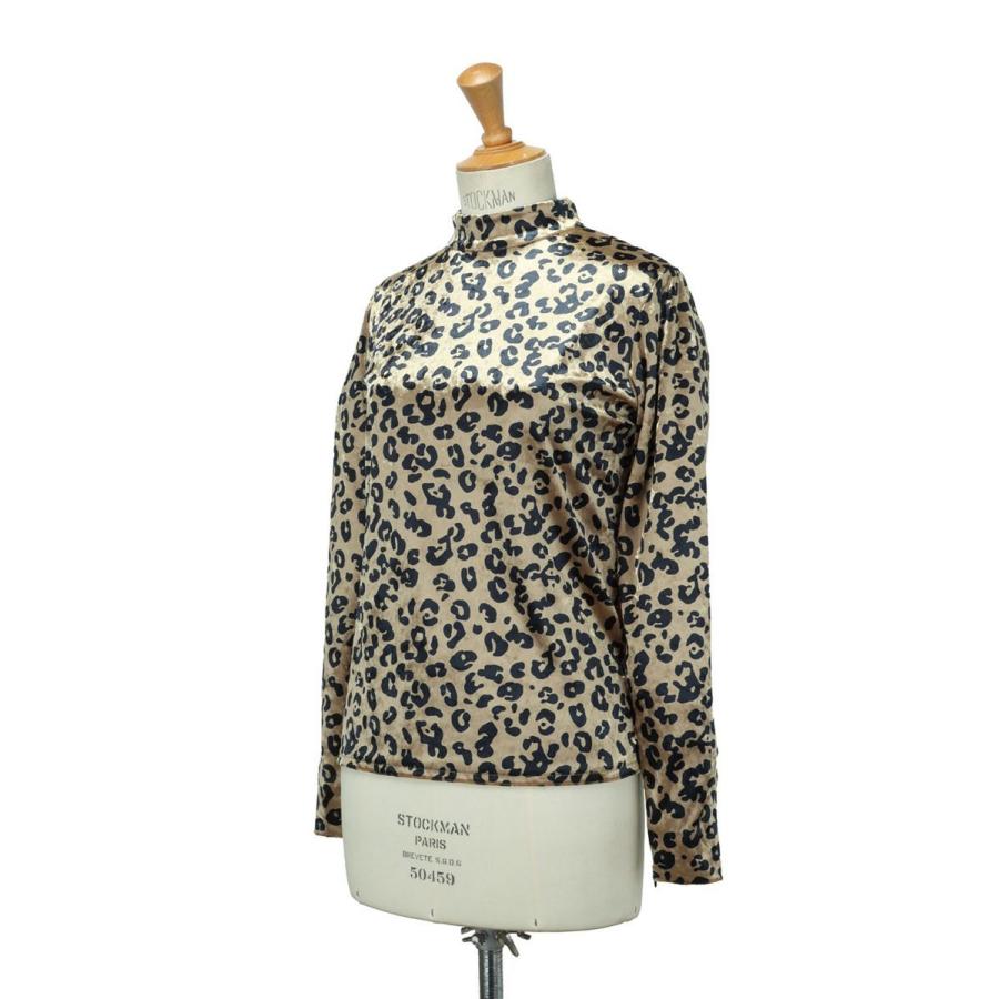 【P5倍 / SALE】crash velor turtle top-Leopard /Brown-(cc21aw-07) 77circa(ナナナナサーカ) | 77circa | 01