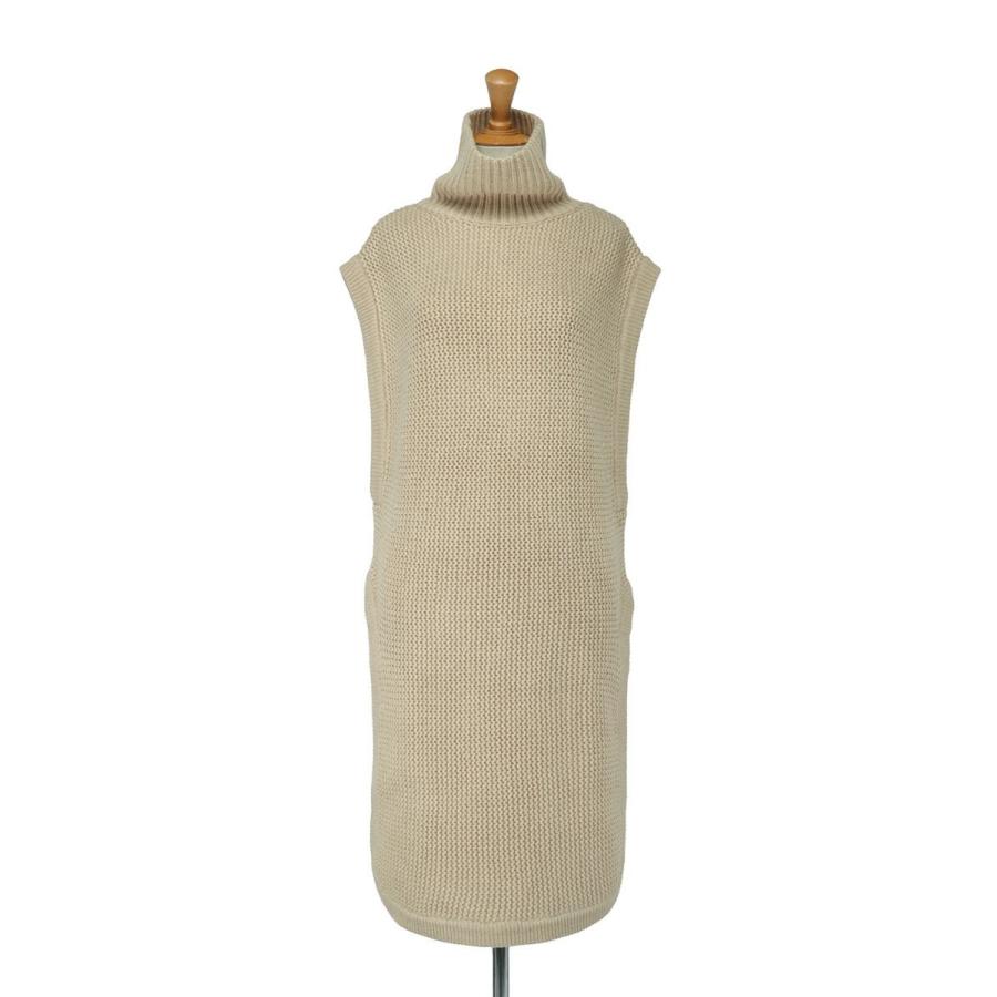 TODAYFUL トゥデイフル  Roundhem Knit Vest -BEIGE (12120505)
