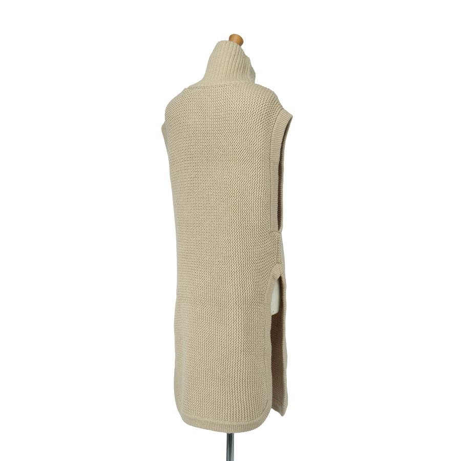 【SALE】TODAYFUL トゥデイフル  Roundhem Knit Vest -BEIGE (12120505) | TODAYFUL | 02