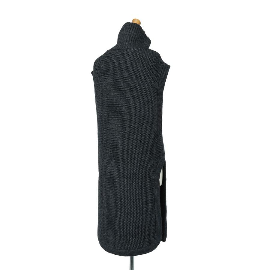 TODAYFUL トゥデイフル Roundhem Knit Vest -CHARCOAL GRAY (12120505  