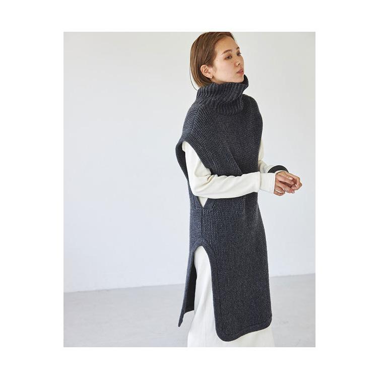TODAYFUL 【40%OFF】TODAYFUL トゥデイフル Roundhem Knit Vest 