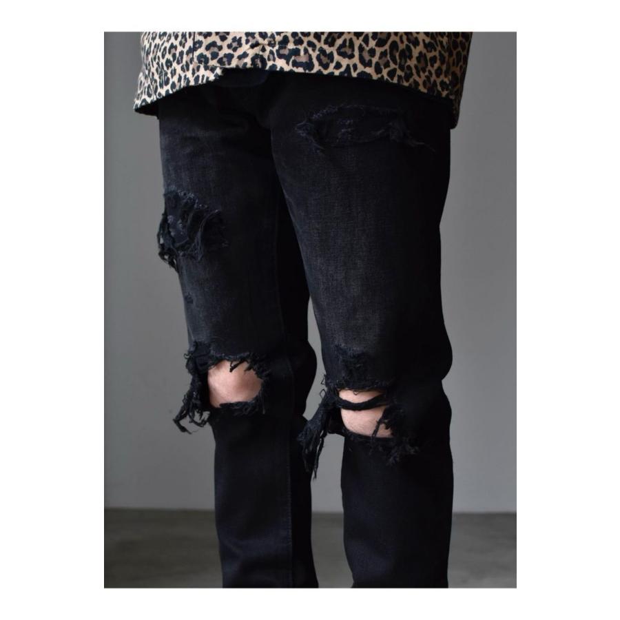 MINEDENIM 【SALE / 40%OFF】Grunge Slim Straight 5pocket BUS (2109 