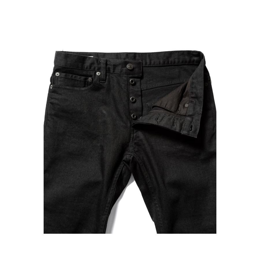 【P5倍】S. Slim STR 5pocket OWS / BLK (FPK107N) Minedenim(マインデニム) | MINEDENIM | 06