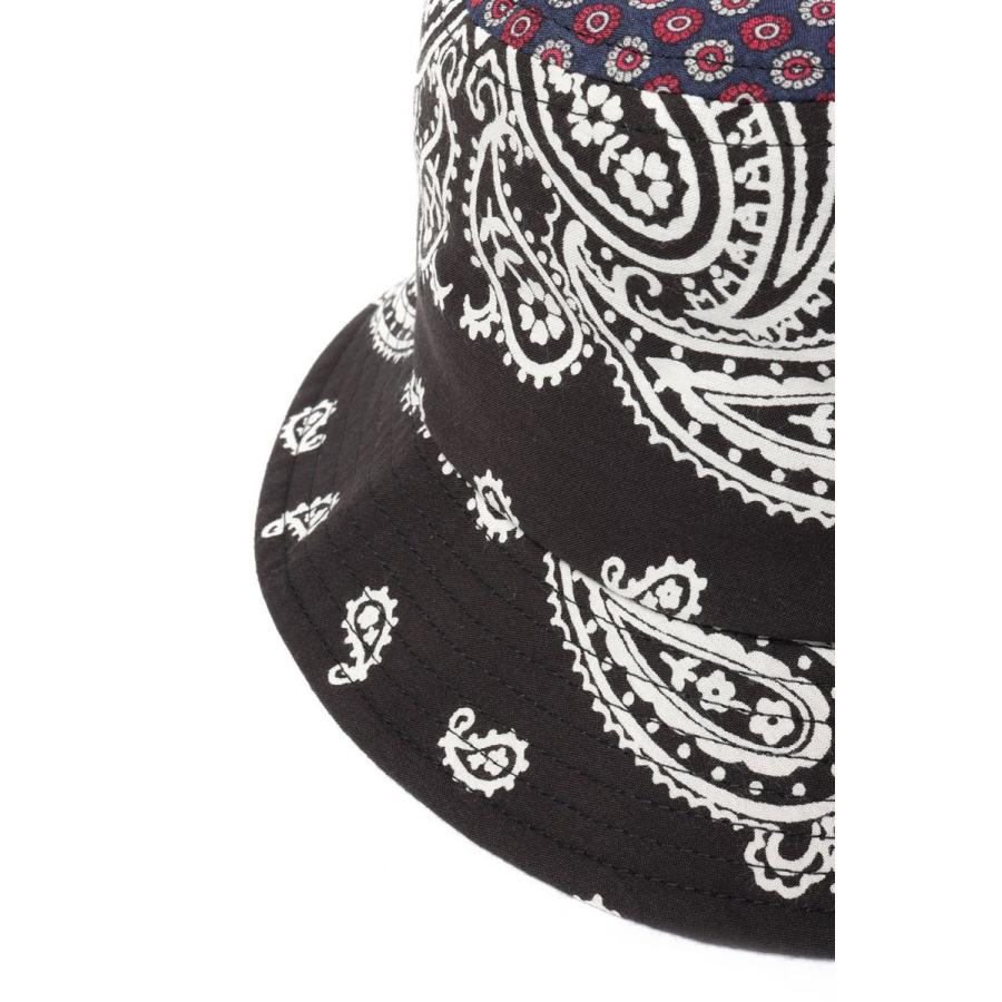 【SALE】BANDANA BACKET HAT B - BLACK #4 Children Of The Discordance(チルドレンオブザディスコーダンス) | Children of the discordance | 04