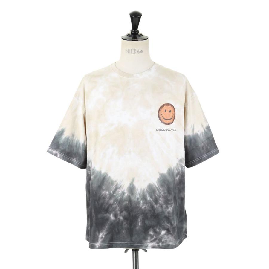 【SALE】HAND DYEING AND PRINT TEE TYPE D - KHAKI Children Of The Discordance(チルドレンオブザディスコーダンス) | Children of the discordance | 01
