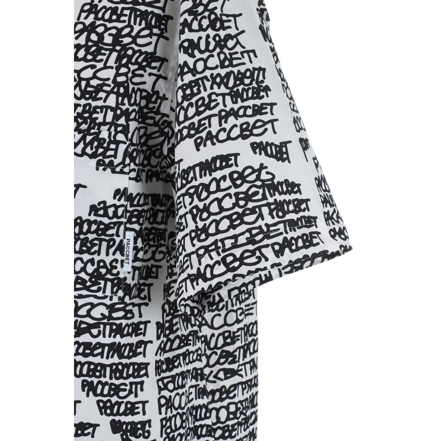【P10倍】【SALE】VACATION SHIRT/BLACK WHITE(PACC10B003) RASSVET(ラスベート) |  | 04