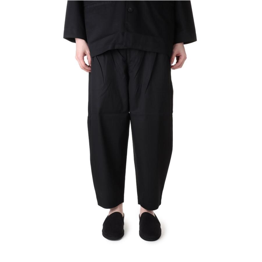 PORTER CLASSIC（ポータークラシック） GABARDINE BEBOP PANTS / BLACK