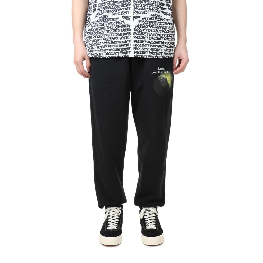 【P10倍】【SALE】EARTH SWEATPANTS KNIT/BLACK(PACC10P012) RASSVET(ラスベート) | 