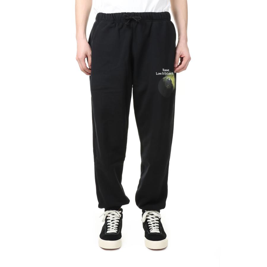 【P10倍】【SALE】EARTH SWEATPANTS KNIT/BLACK(PACC10P012) RASSVET(ラスベート) |  | 01