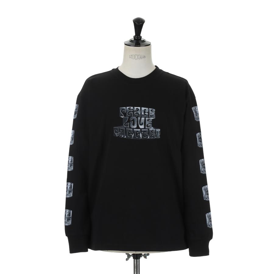 【P5倍】LONGSLEEVE 3D TSHIRT/BLACK(PACC10T011) RASSVET(ラスベート) | 