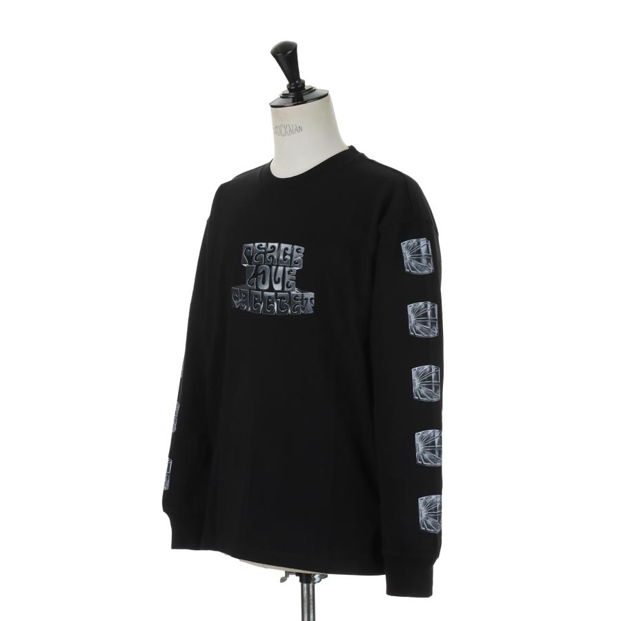 【P5倍】LONGSLEEVE 3D TSHIRT/BLACK(PACC10T011) RASSVET(ラスベート) |  | 01