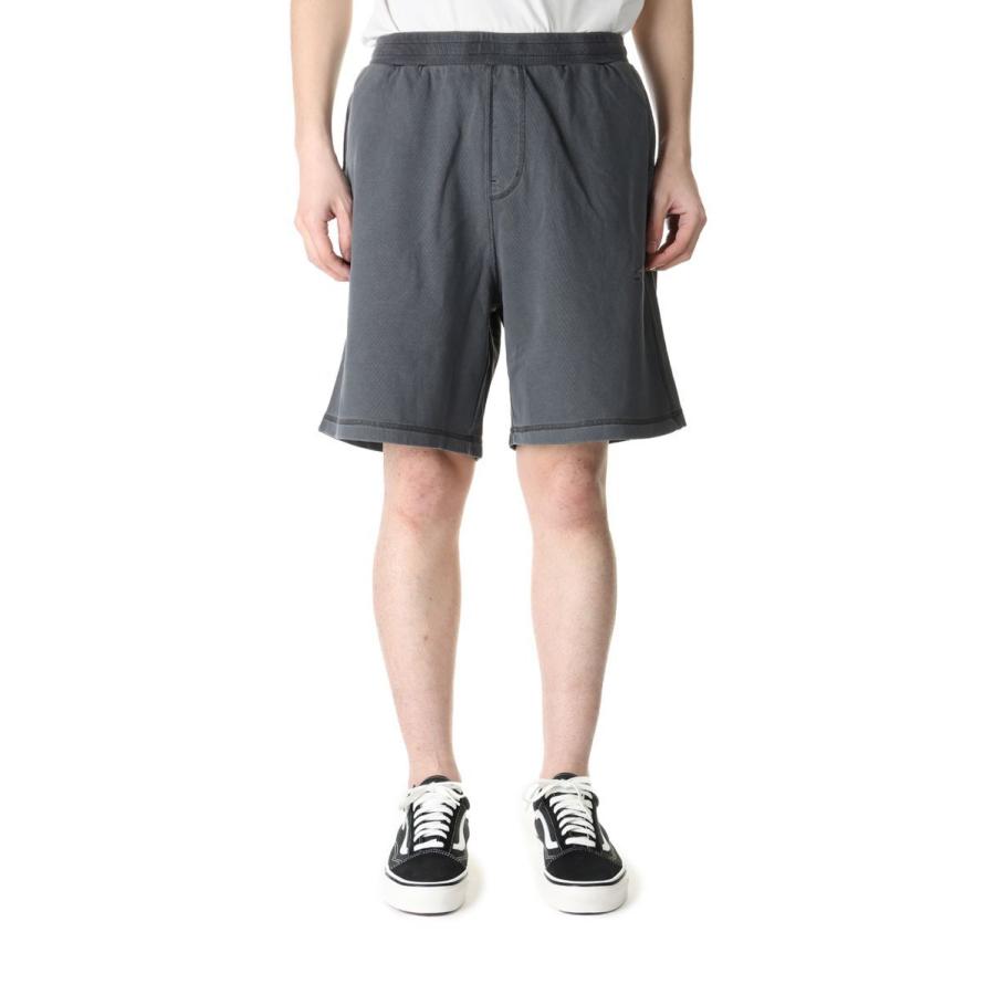 【P5倍 / SALE】PIGMENT DYED  SWEAT SHORTS - CHARCOAL (WT22048IS) Wild Things(ワイルドシングス) | WILD THINGS | 01