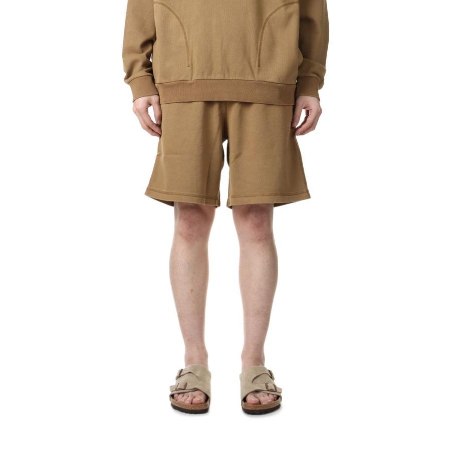 【P5倍 / SALE】PIGMENT DYED  SWEAT SHORTS - COYOTE (WT22048IS) Wild Things(ワイルドシングス) | WILD THINGS