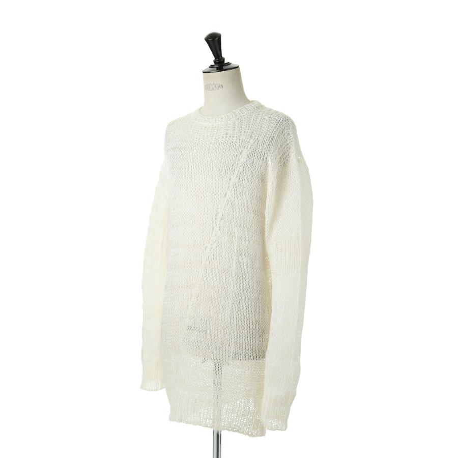 【SALE】UPCYCLE WINDER YARN PULLOVER(22SS42KN63) doublet(ダブレット)