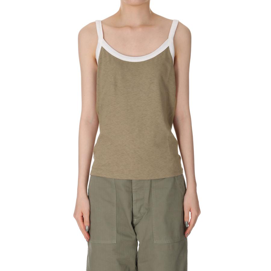 【P5倍 / SALE】MONARCH CAMISOLE -Brown (TNH22100-05) The Newhouse(ザニューハウス) | THE NEWHOUSE | 01