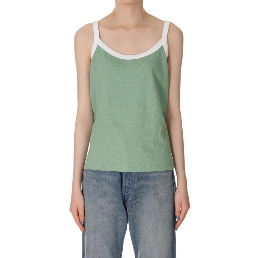 【P5倍 / SALE】MONARCH CAMISOLE -Green (TNH22100-05) The Newhouse(ザニューハウス) | THE NEWHOUSE | 01