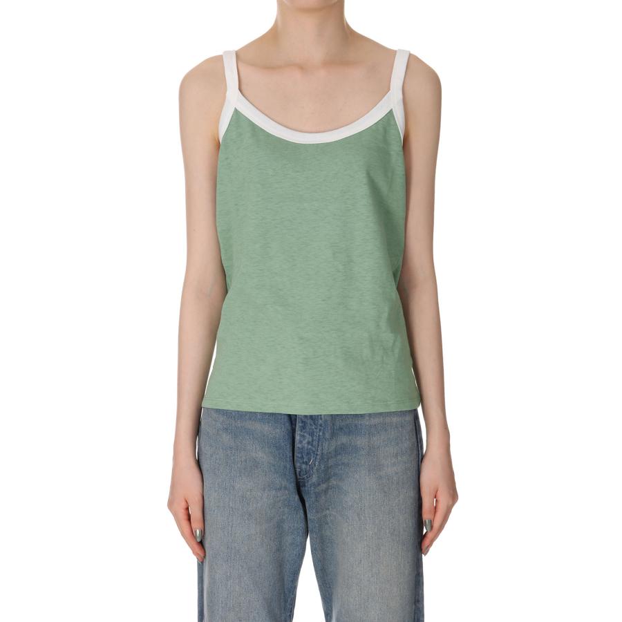 【P5倍 / SALE】MONARCH CAMISOLE -Green (TNH22100-05) The Newhouse(ザニューハウス) | THE NEWHOUSE | 01